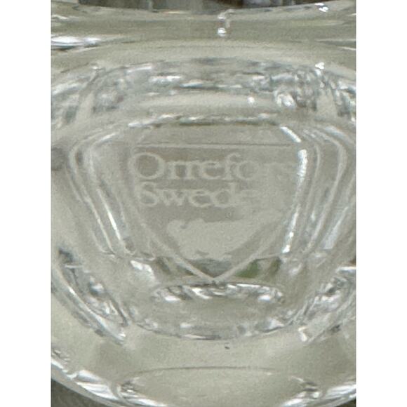 Orrefors Anna Ehrner Cross Crystal Votive Holder - Picture 5 of 10